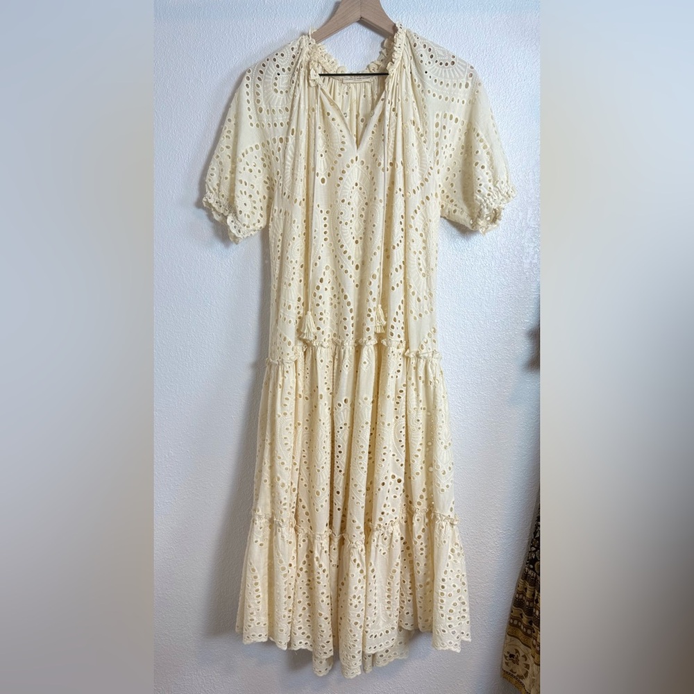 Spell & The Gypsy Collective Fairytale Anglaise Eyelet Gown S - Picture 2 of 15